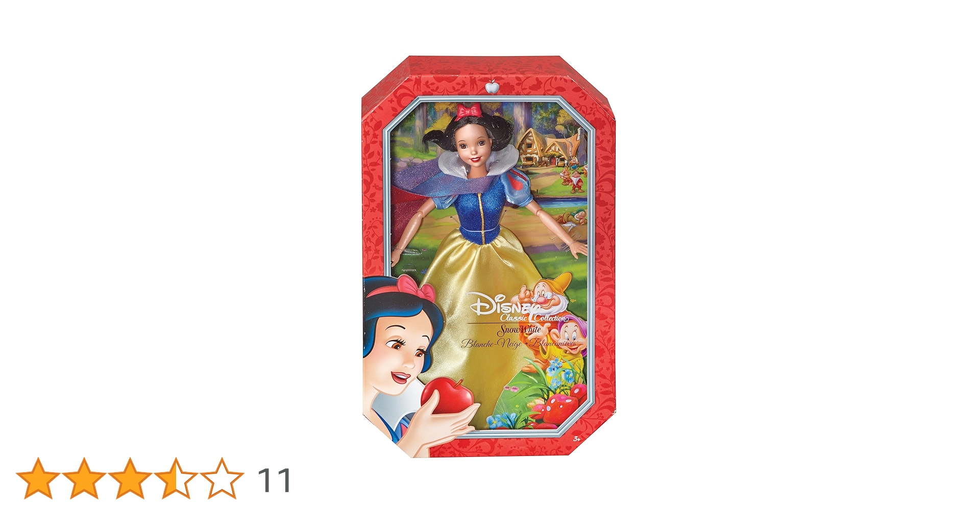 Disney - はるお2993☆ Mattel BDJ29 - Disney Princess klasyczna kolekcja Królewna